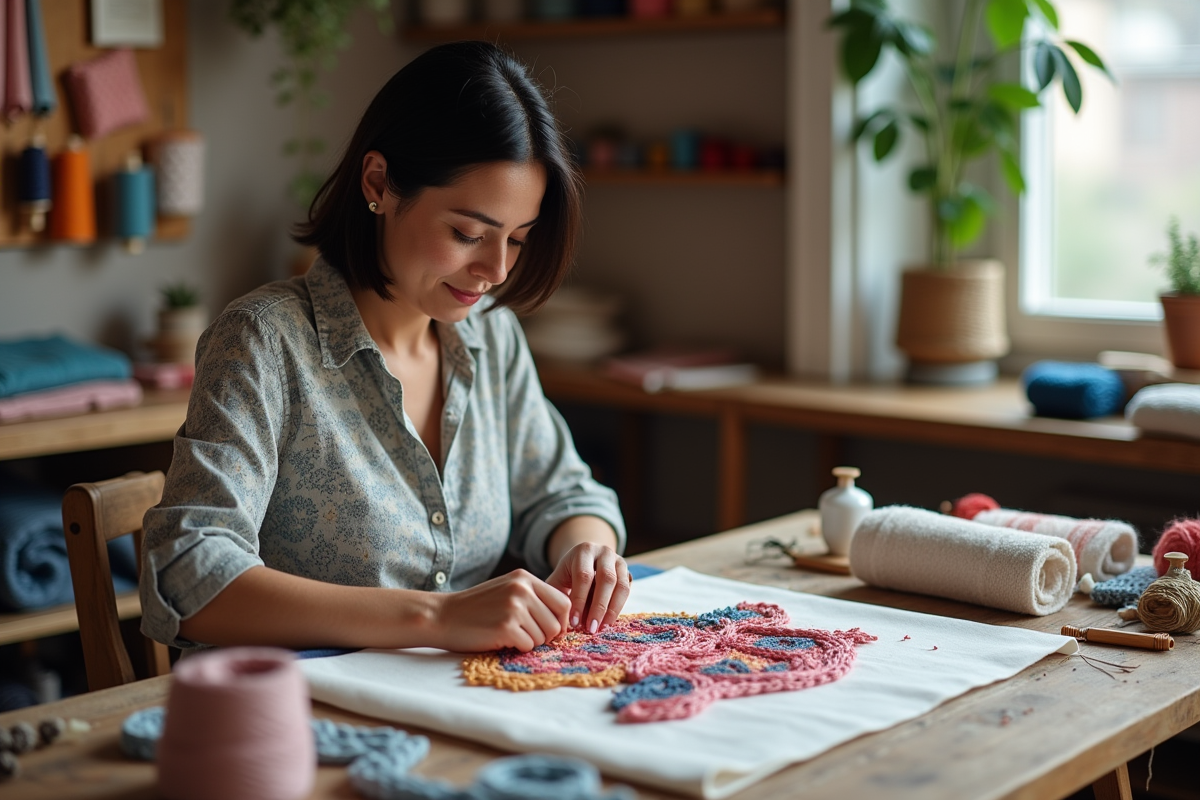 Techniques courantes en art textile : méthodes et applications essentielles